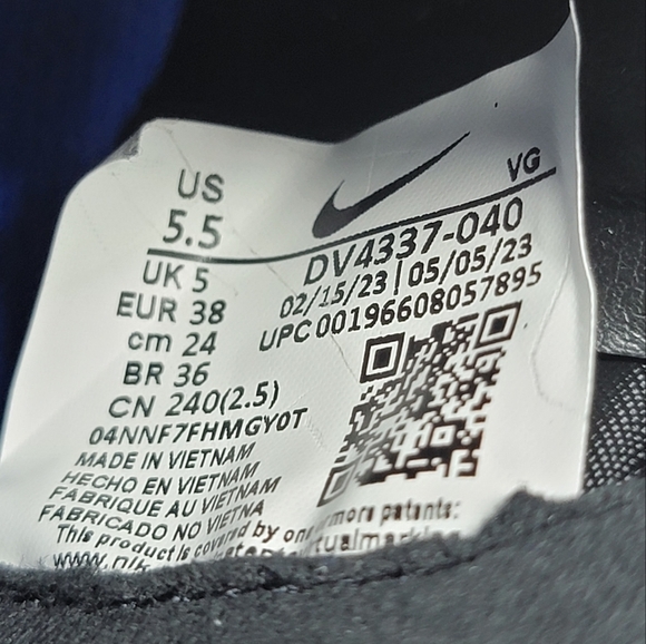 Nike Tiempo Legend 10 Pro FG Mens Size 5.5 Blue Soccer Cleats DV4333-040 New - Picture 4 of 10